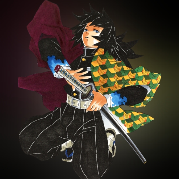 Set of 6 Pairs of Small Demon Slayer Inspired Hanafuda Earrings - Picture 4 of 5